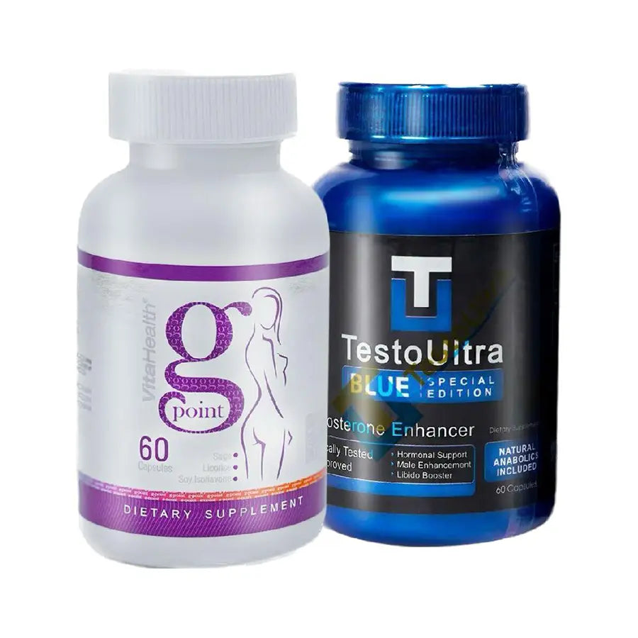 Punto g + Testo Ultra blue