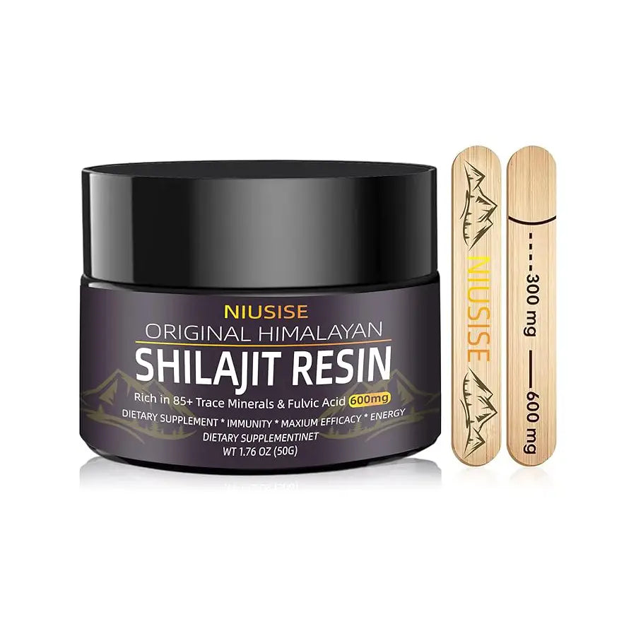 Shilajit Resin Niusise 600MG 50 Gramos